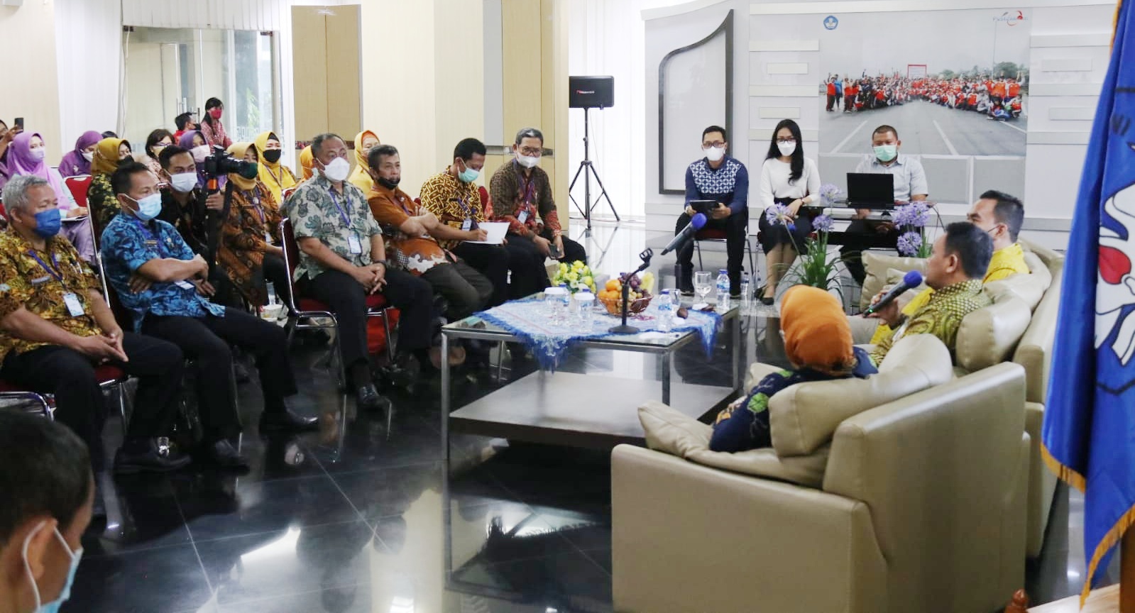 Gandeng Pusdatin Kemendikbudristek, Bupati Dorong Kasek Kuasai Digital Leadership