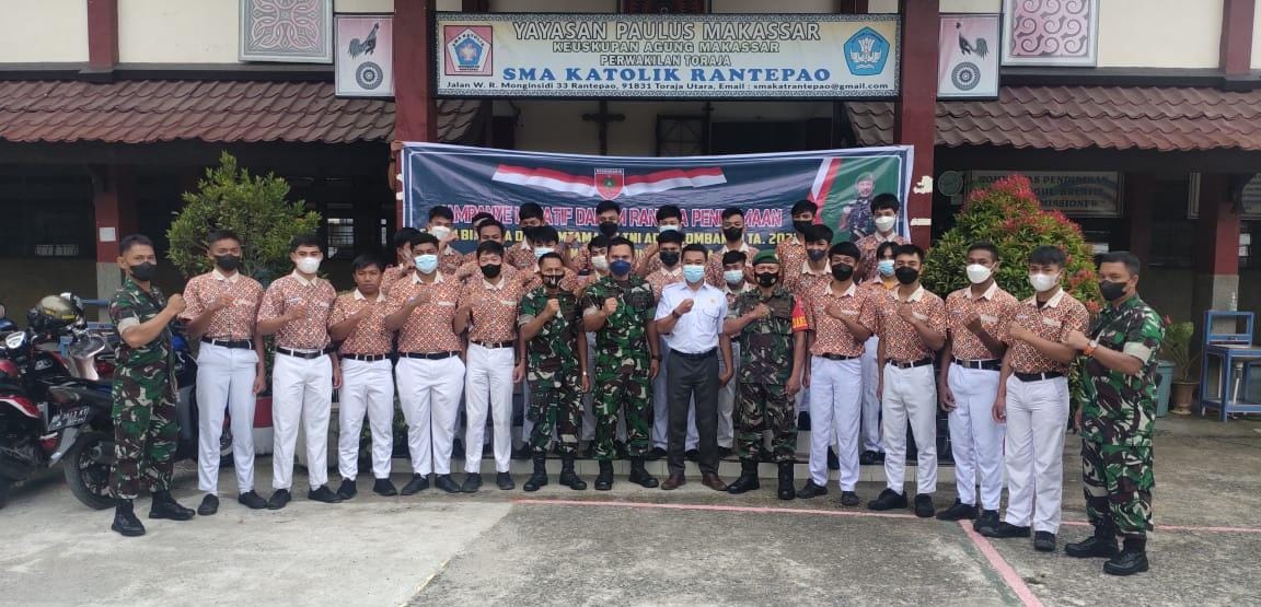 Kampanye Rekrutmen TNI-AD di Toraja, Jalur Khusus Lintas Agama 6 Siswi Mendaftar