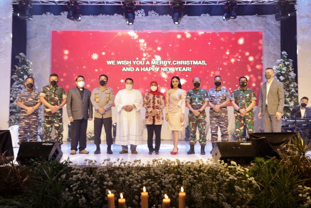 Perayaan Natal Digelar TNI/Polri dan Forkopimda Jatim