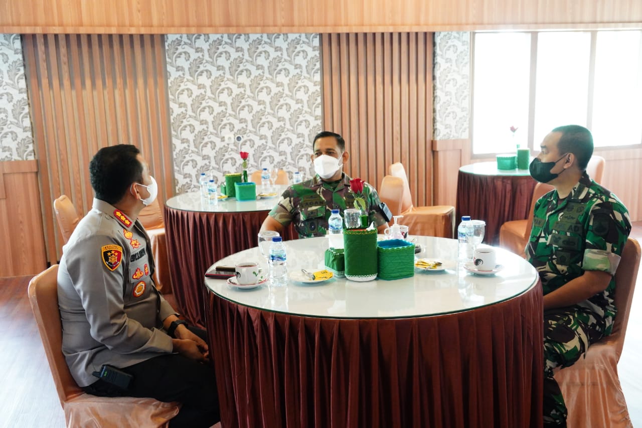 Kunjungan Silahturahmi, Inilah Kapolresta Banyumas Bersama Danrem 071/Wijayakusuma