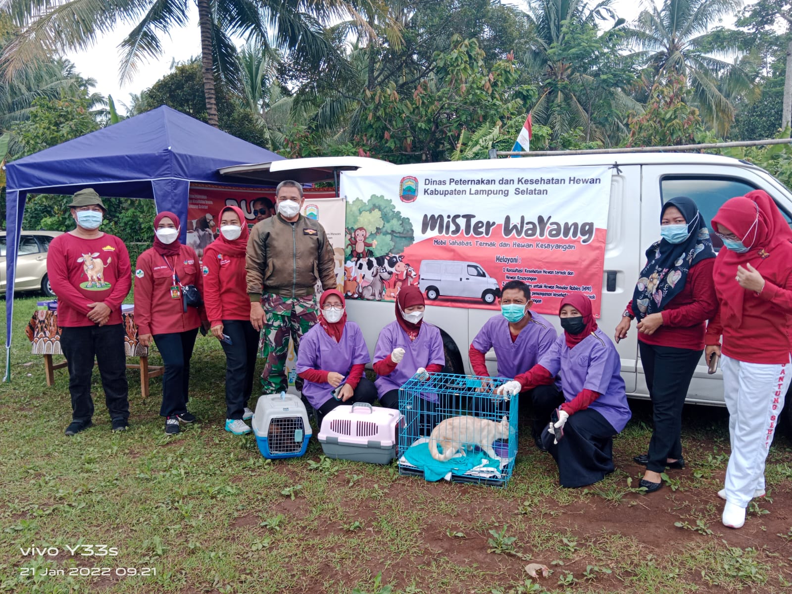 Disnakeswan Lamsel Memiliki Program Mister Wayang
