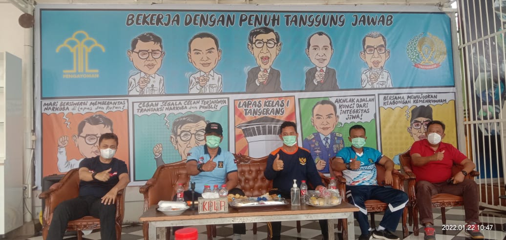 Silaturahmi Kalapas 1 Tangerang Bersama Awak Media Online National Membangun Sinergitas
