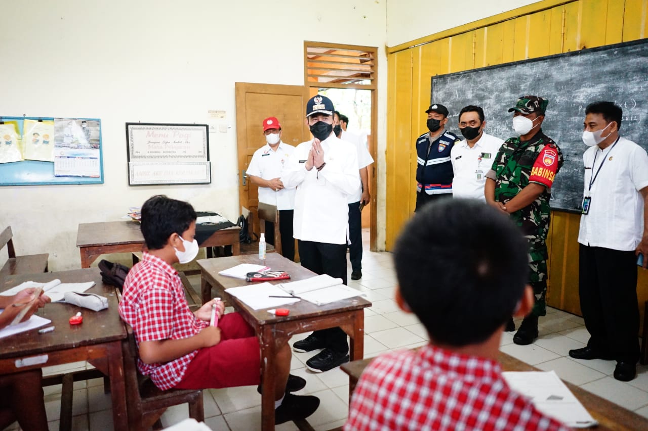 PTM Seharusnya Dua Shift, Inilah Pesan Bupati