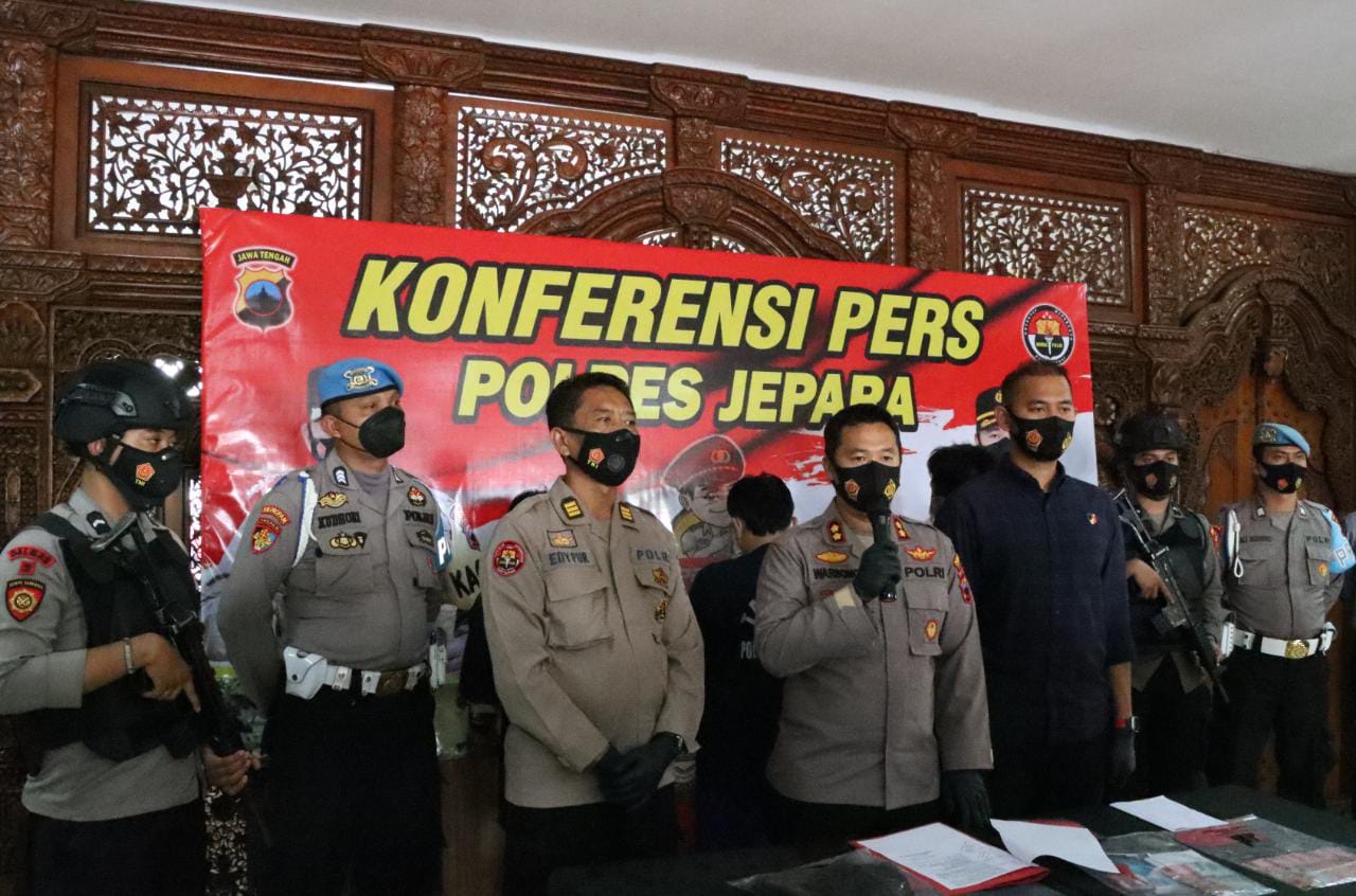 1 Masih DPO dan EA,JA, FR Diringkus Satreskrim Polres Jepara