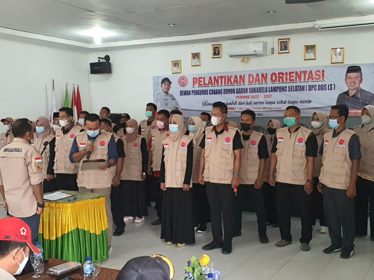 Agus Sartono Dilantik Sebagai Ketua DPC DDS Lampung Selatan