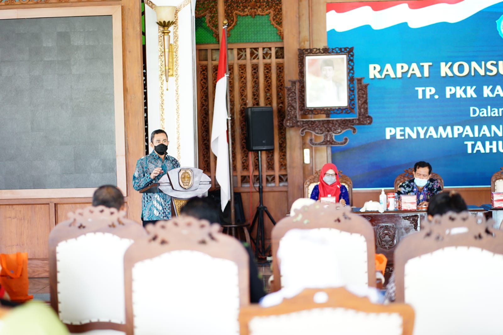 Bupati Pati Pesan ke PKK Harus Sosialisasi Vaksinasi ke Lansia