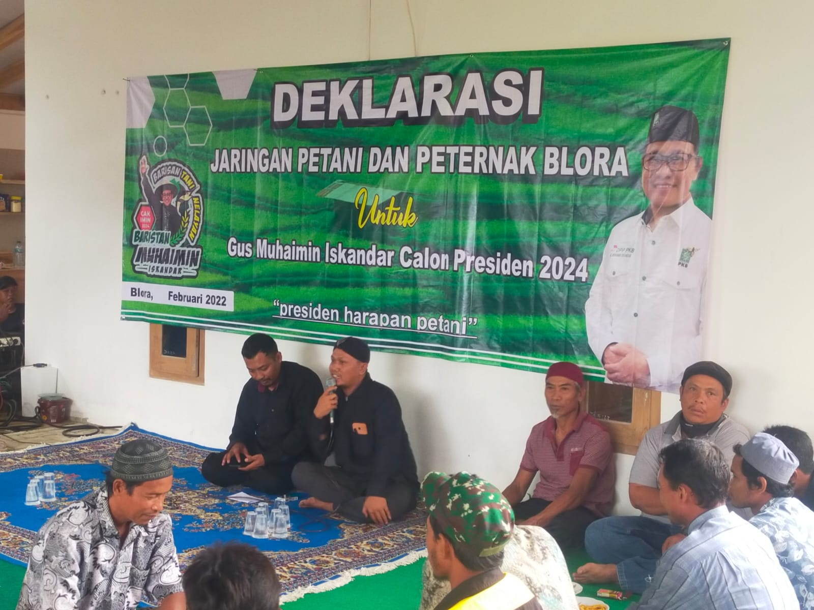 Jaringan Petani dan Peternak di Blora Dukung Cak Imin Jadi Capres 2024