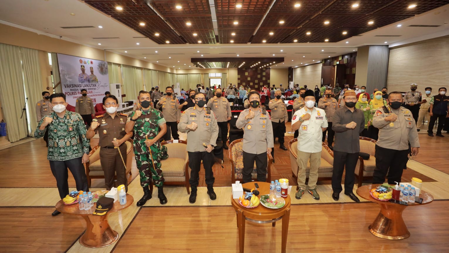 Terkait Vaksinasi, Inilah Kapolda Lakukan