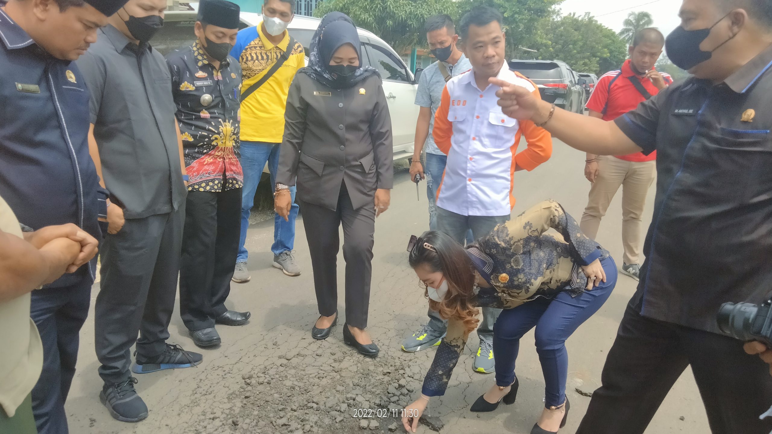 Komisi III DPRD Lamsel Dibuat Kesal Dengan Hasil Sejumlah Kegiatan Pembangunan Infrastruktur