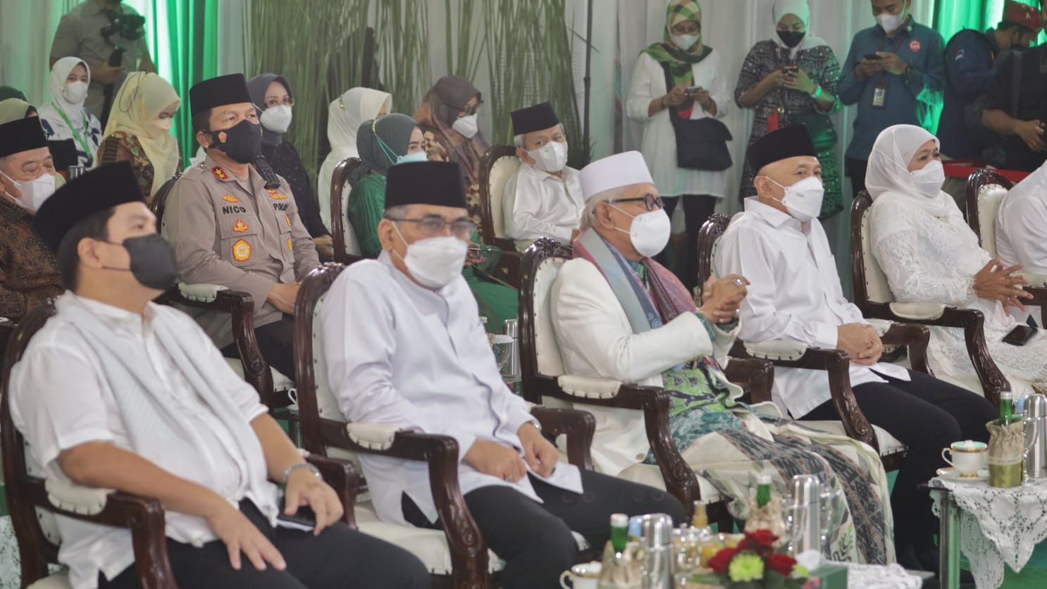 Forkopimda dan Kapolda Jatim Hadiri Harlah NU ke 99