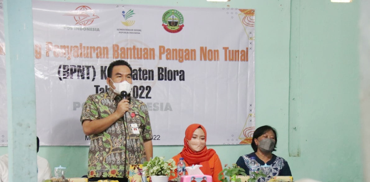 BPNT 2022 Mulai Disalurkan Lewat POS, Bupati Minta Gunakan untuk Kebutuhan Pangan.