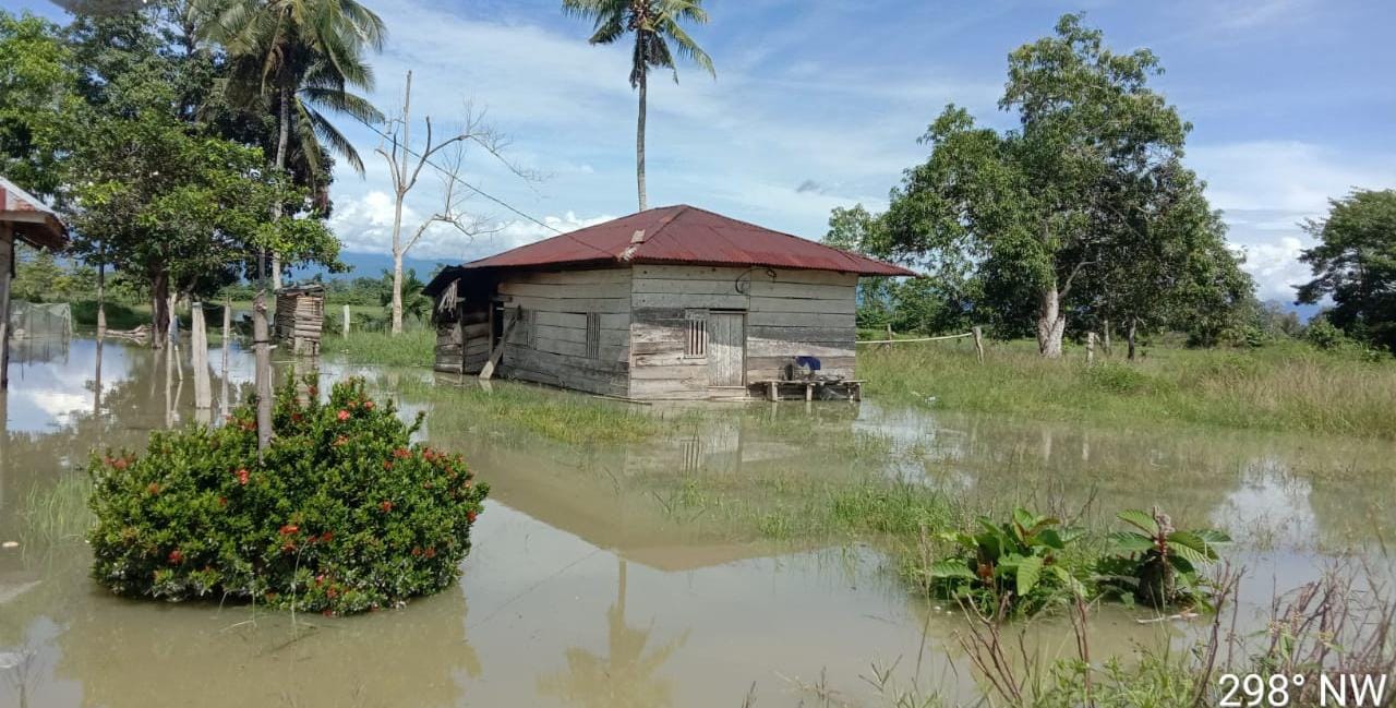2 Desa Terendam Air Banjir Rongkong