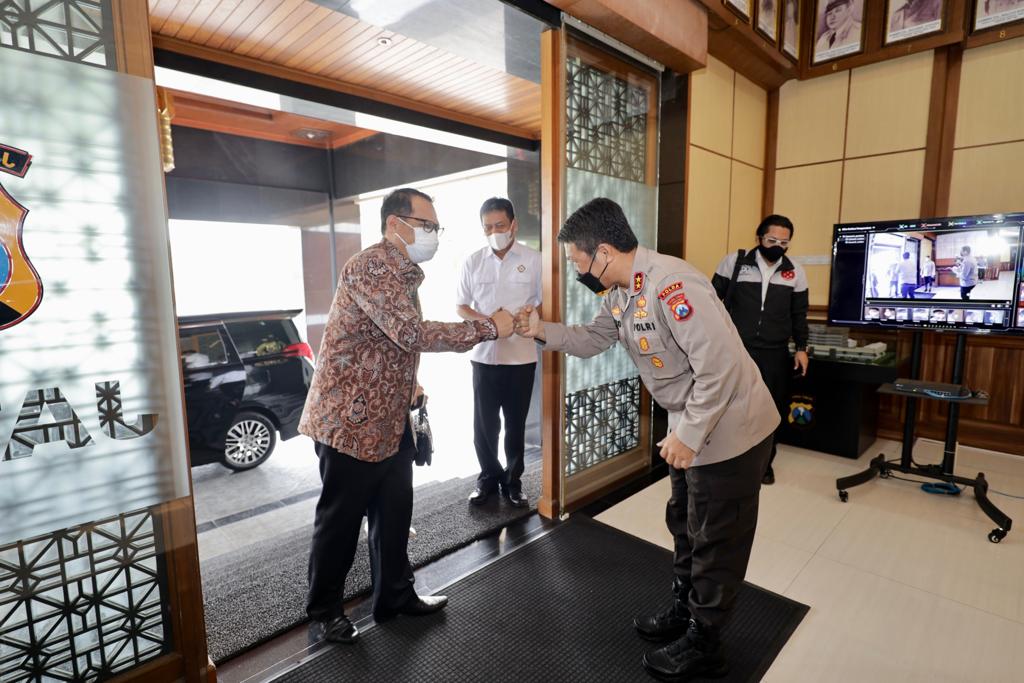 Kapolda Jatim Terima Kunjungan Wakil BPK RI