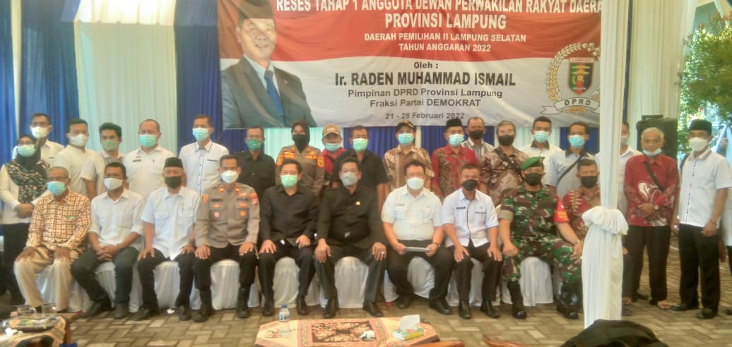 Melalui Reses Ir.Raden Muhammad Ismail Serap Aspirasi Masyarakat
