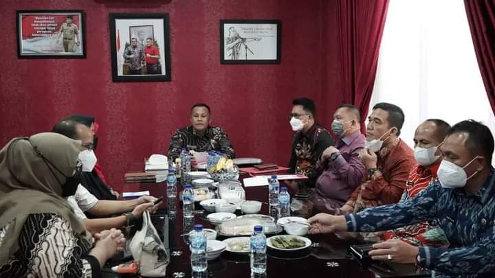 Tim BPK-RI Perwakilan Provinsi Lampung Gelar Exit Meeting Bersama Bupati Lampung Selatan
