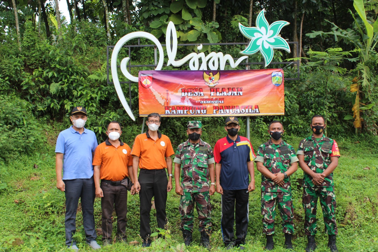 Desa Plajan Ditetapkan Kampung Pancasila
