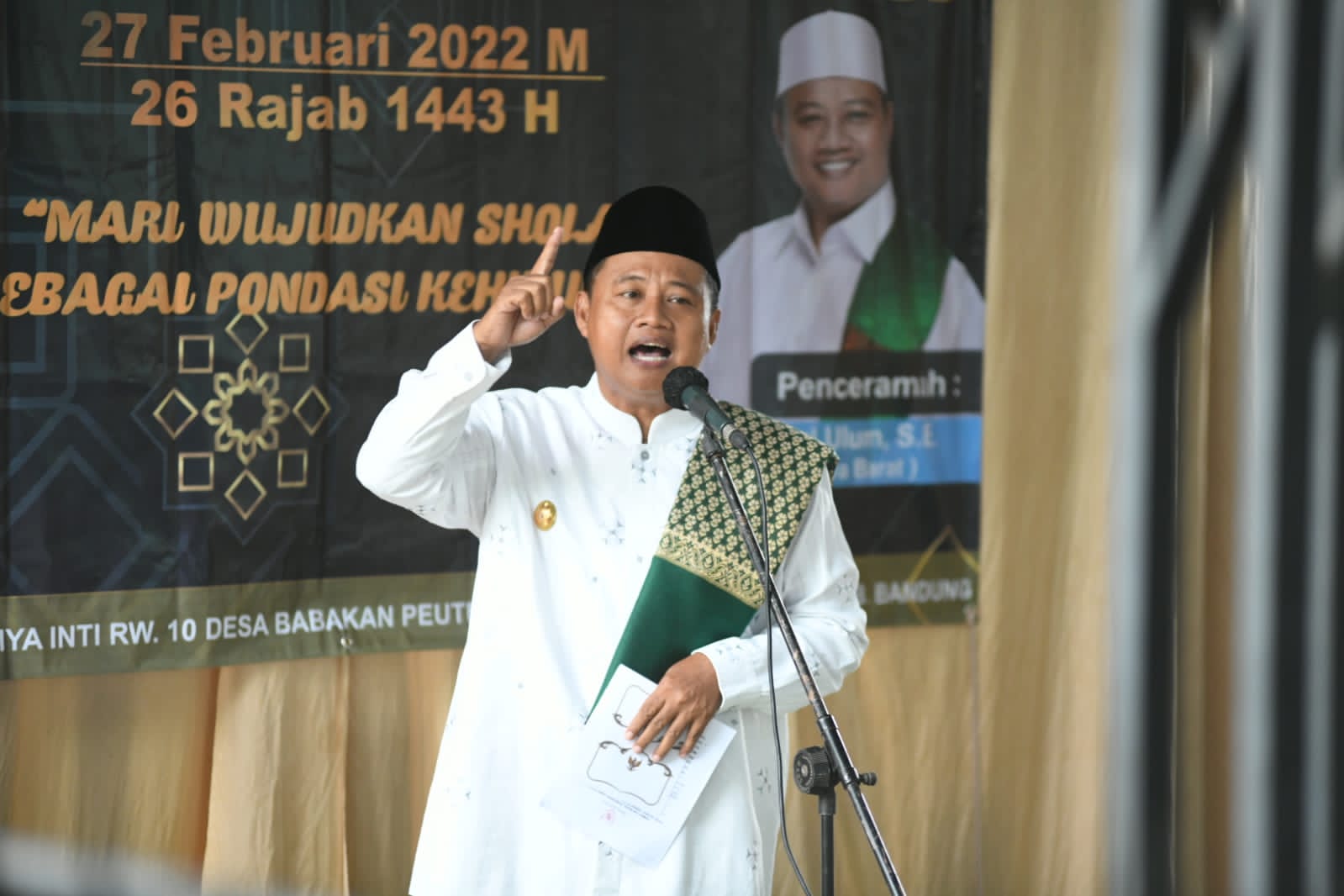 Peringati Isra Mi’raj, Wagub Jabar Ayo Jaga Kedaulatan NKRI
