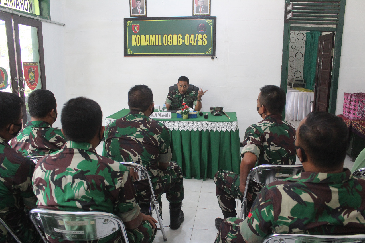 Kunjungan Perdana Dandim 0906/Kutai Kartanegara Di Wilayah Pesisir