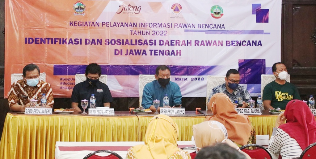 Sinergi BPBD dan Komisi B DPRD Jateng Edukasi Identifikasi dan Sosialisasi DRB