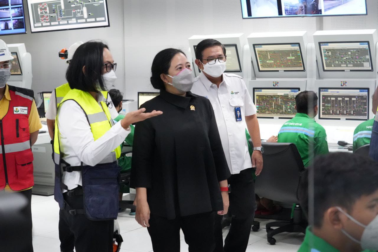 Puan Dukung Modernisasi Pabrik Pupuk Petrokimia Guna Dukung Pasokan Pupuk Nasional