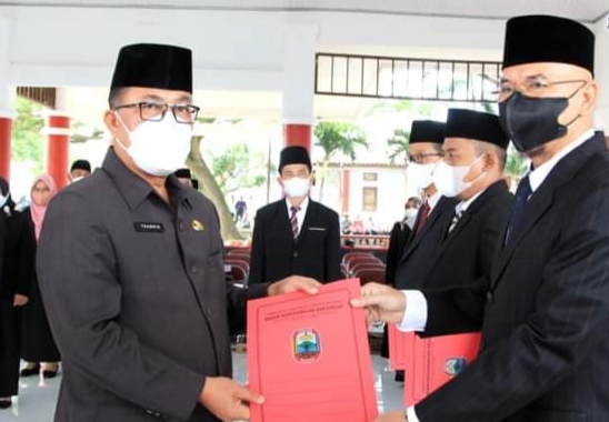 Pemkab Lampung Selatan Kembali Merotasi dan Melantik Sejumlah Pejabat