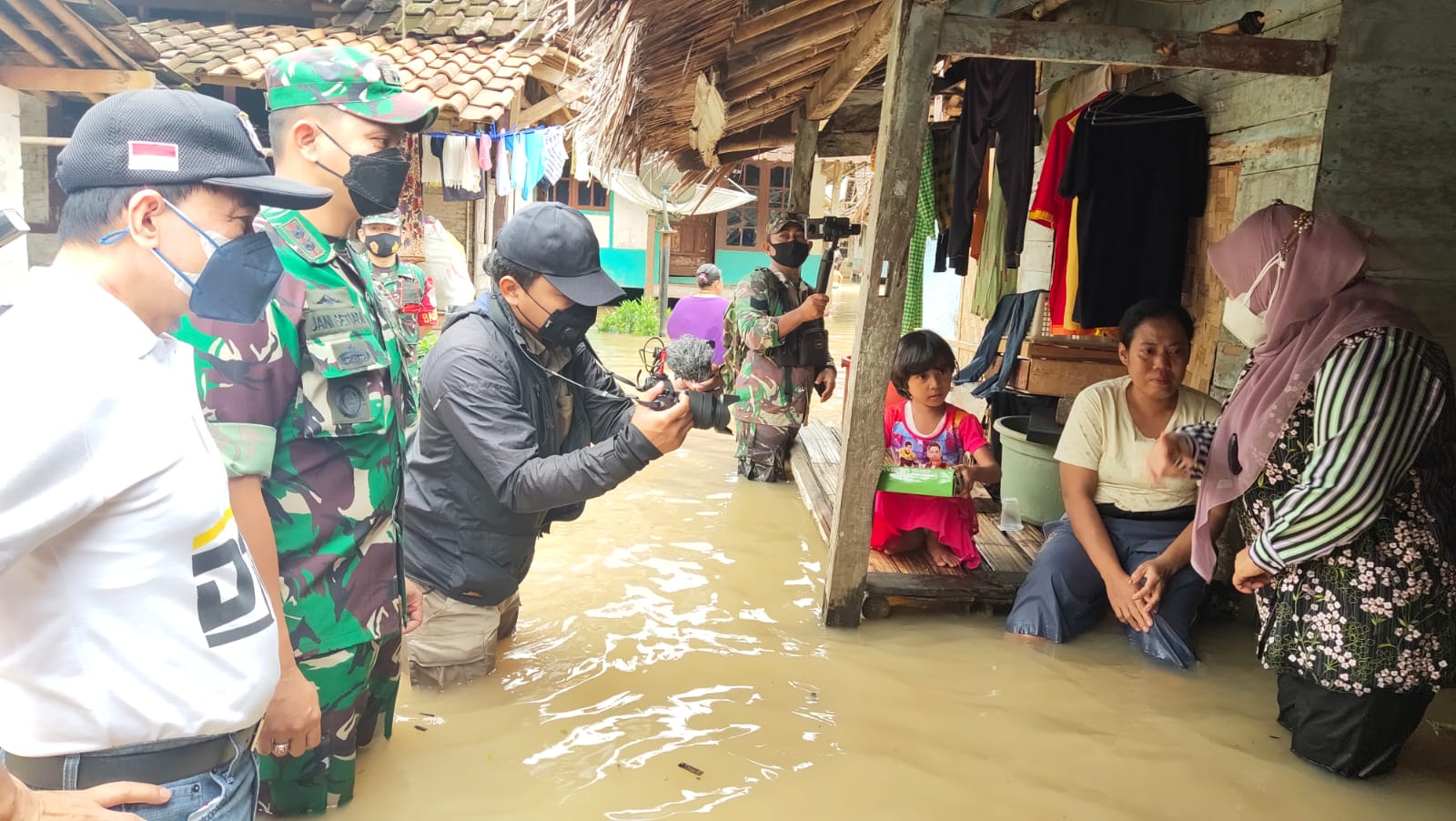 Waspada!!! Dandim Himbau Warga Terdampak Banjir
