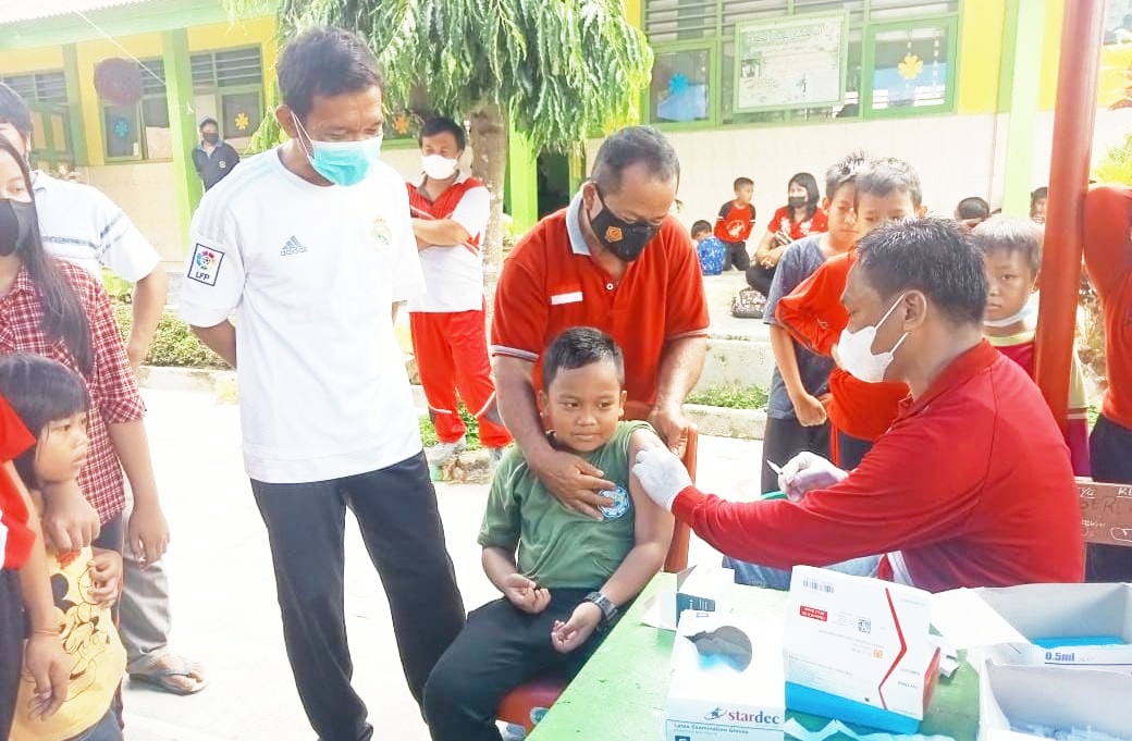 188 Siswa Sudah di Imunisasi corona tahap kedua, Kepsek Ahmad Bahri Bilang Ini