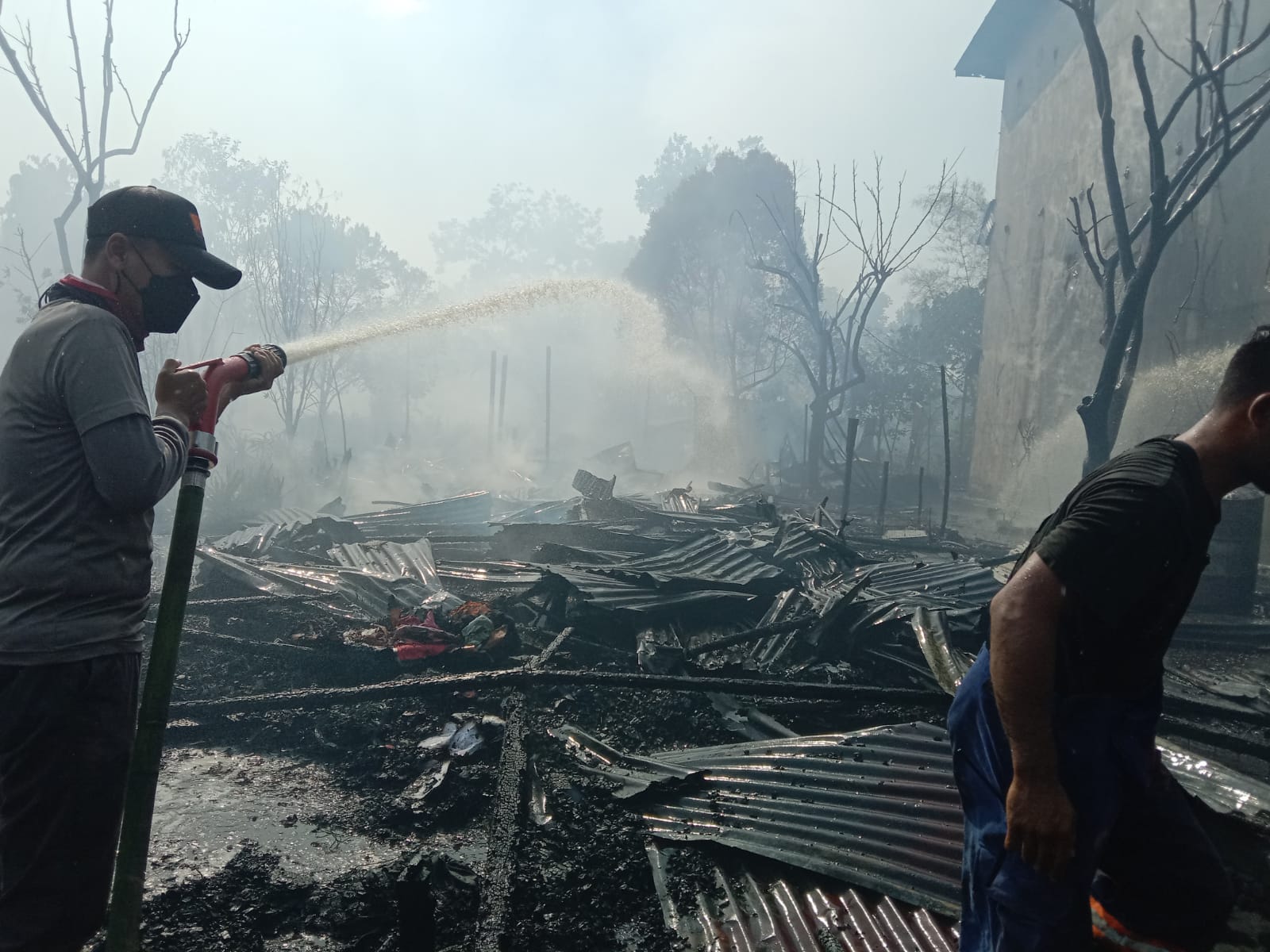 Rumah Penduduk Di Lalap Jago Merah, Berikut Kronologinya