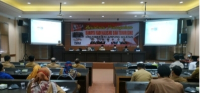 Mewakili Bupati, Badruzzaman Buka Sosialisasi Pencegahan Radikalisme dan Kejahatan
