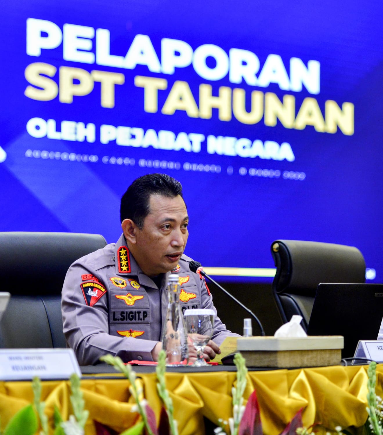 Taat Pajak, Kapolri Ingatkan Seluruh Instansi dan Perorangan