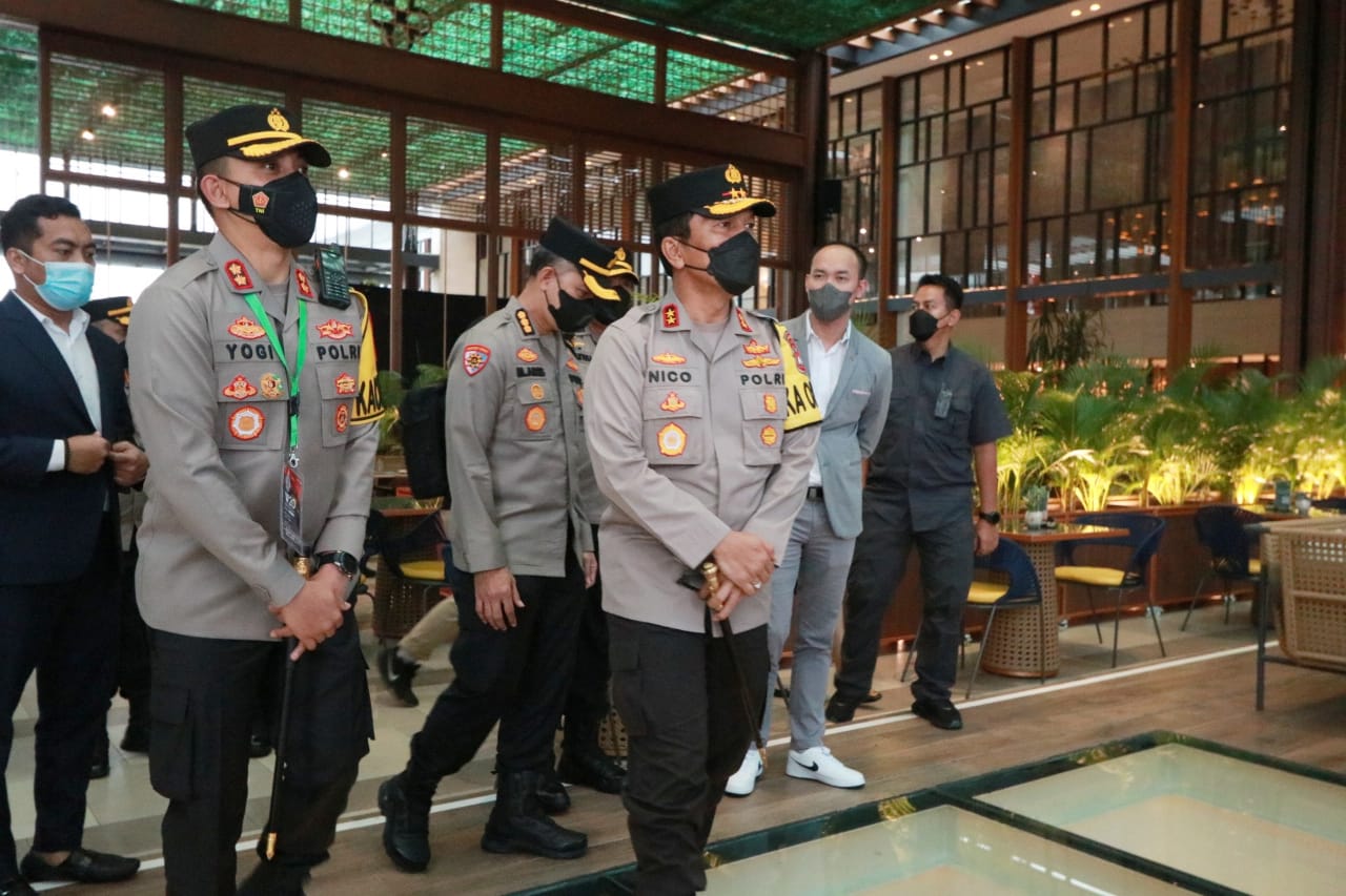 Kapolda Jatim Tinjau Pengamanan Event Women 20