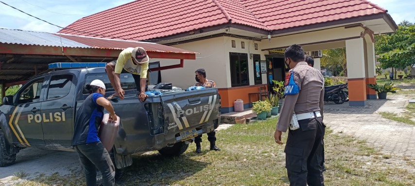 Polisi Malangke Barat Operasi Pekat, Sita Ratusan Liter Ballo’