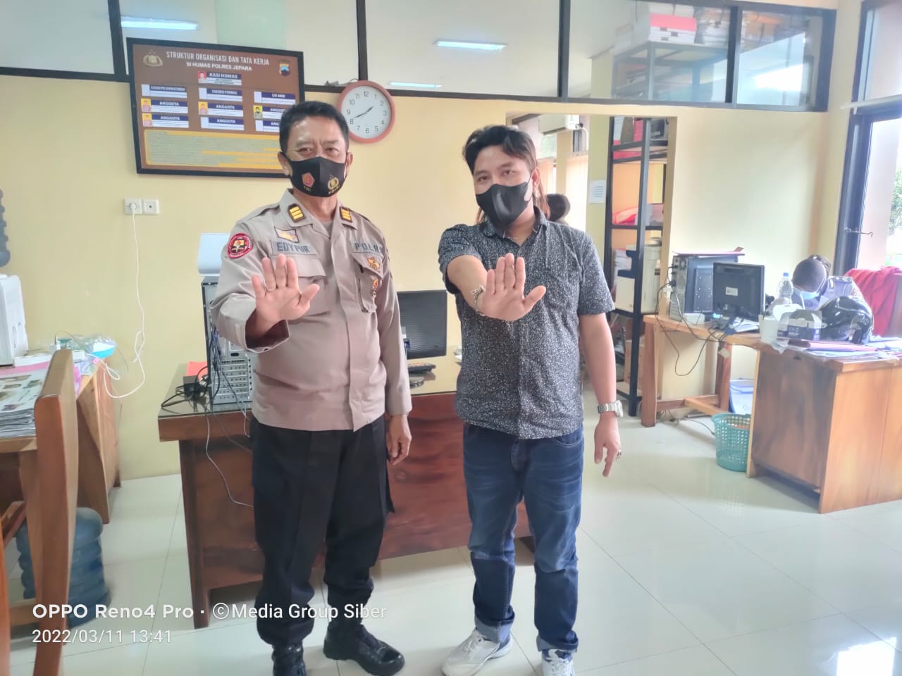 Launching Perdana KoranTV10 Didukung Polres Jepara