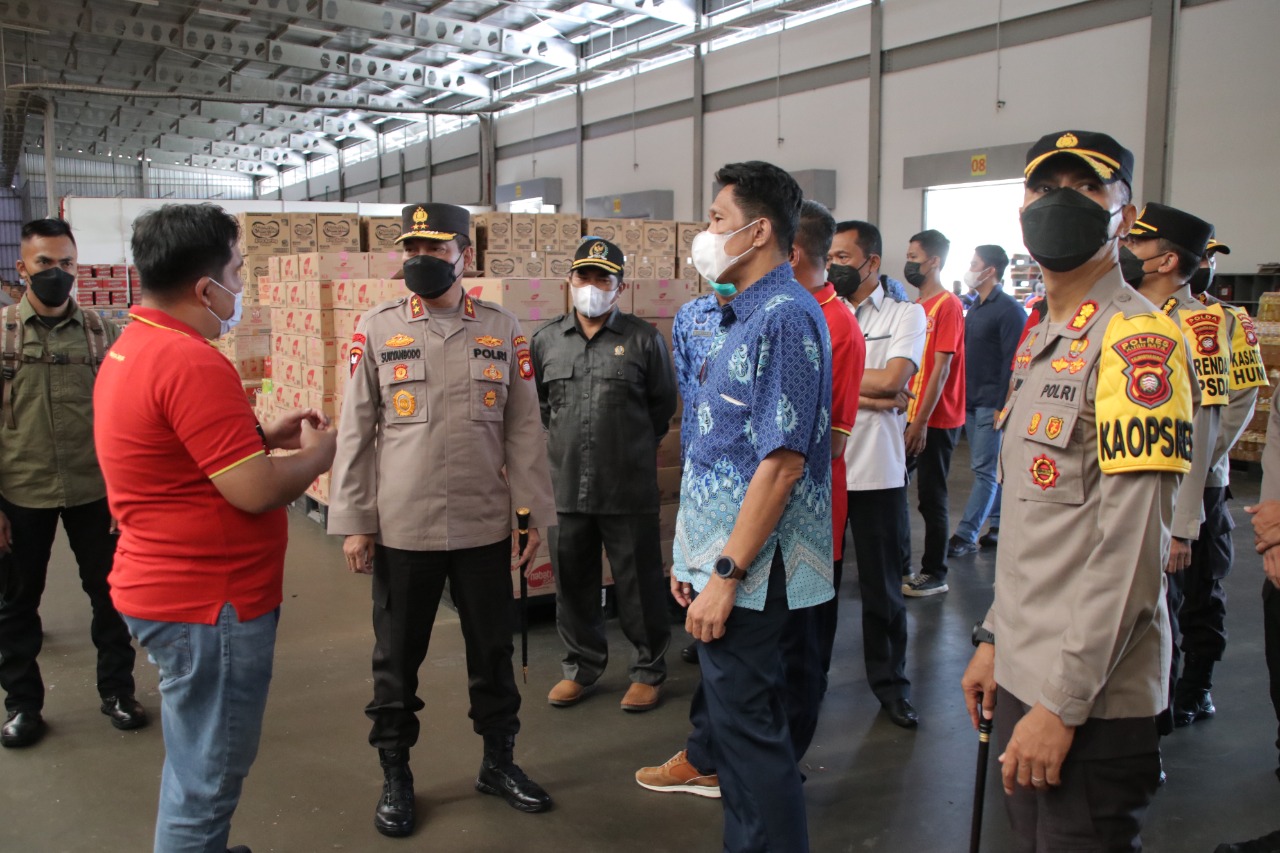 Kapolda Kalbar Pasti Ketersediaan Stok Sembako