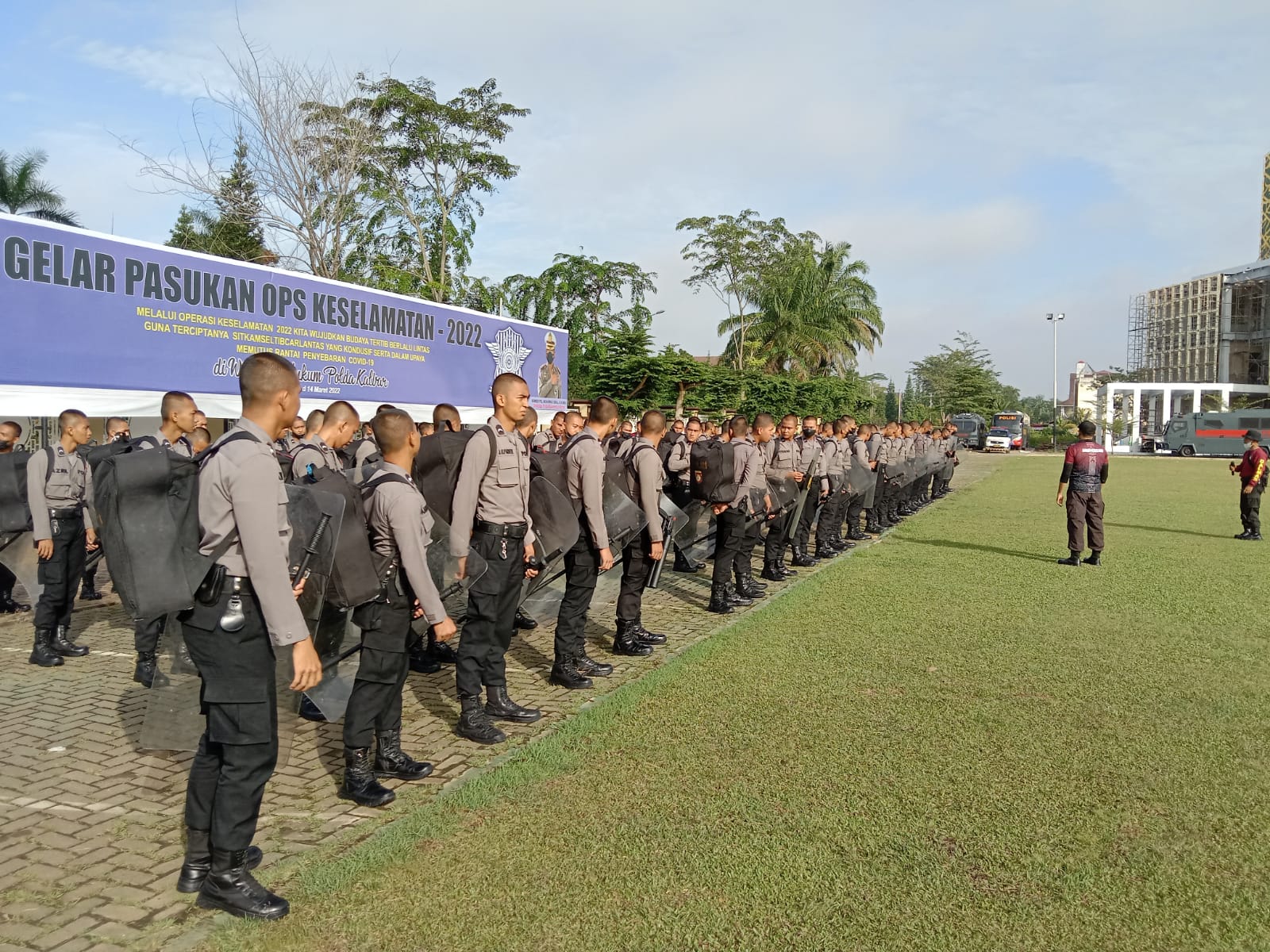 Ditsamapta Polda Kalbar Laksanakan Program Pelatihan Dalmas ke Anggota