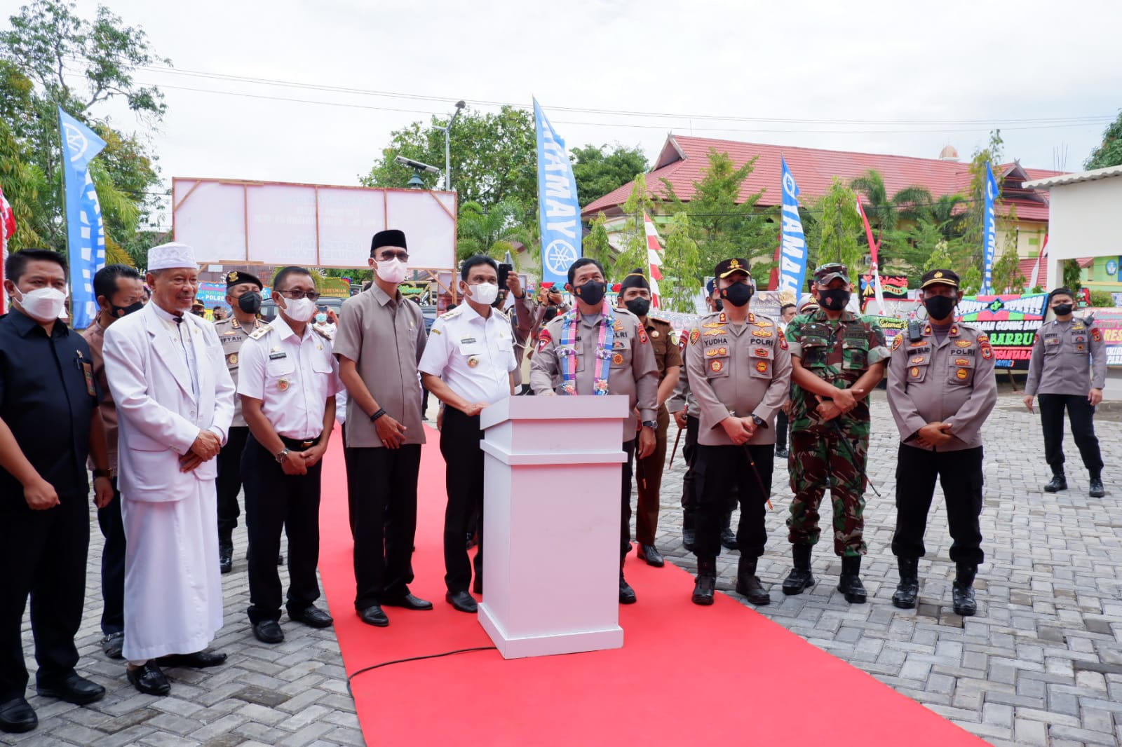 Kapolda Sulsel Resmikan Mako Polres Barru