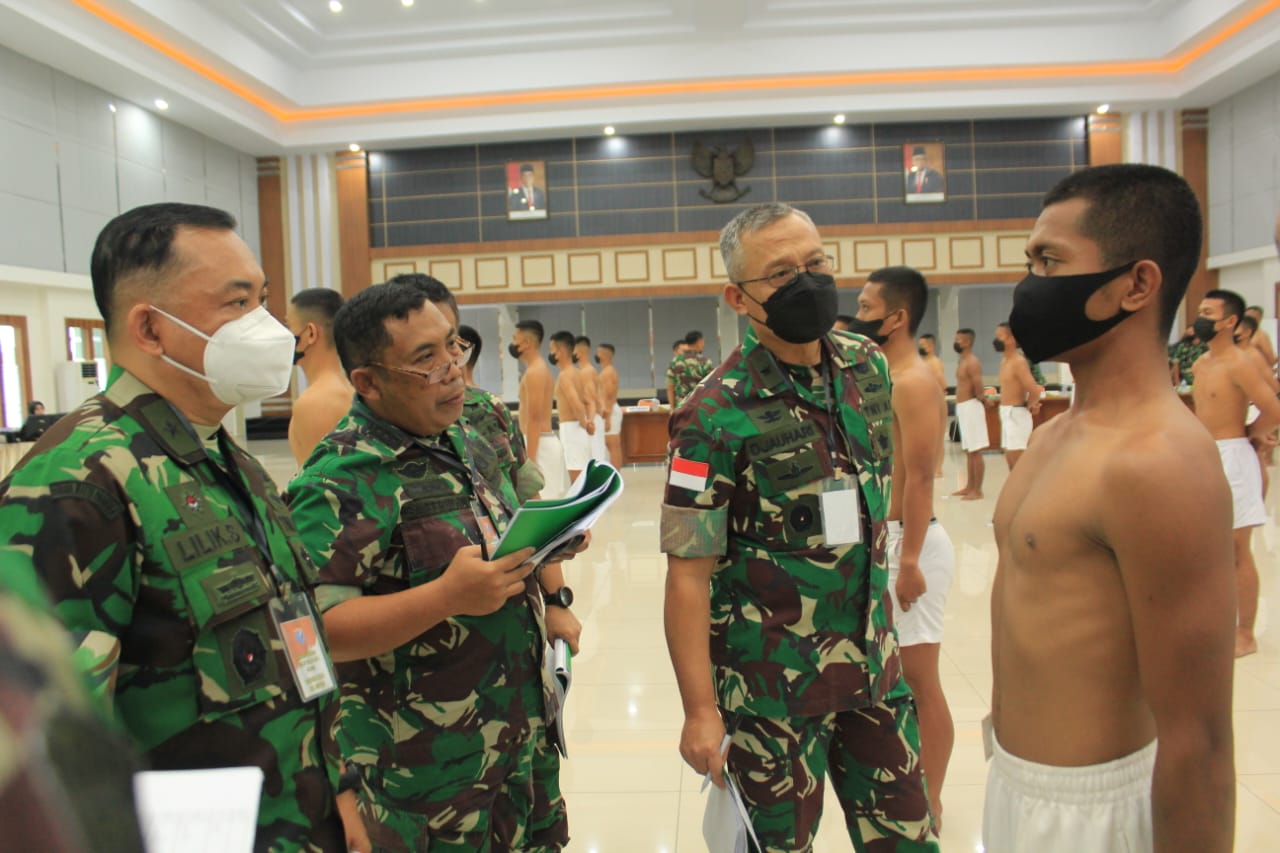 Pilih Calon Prajurit Terbaik, Inilah Kata Kasdam XII/Tpr