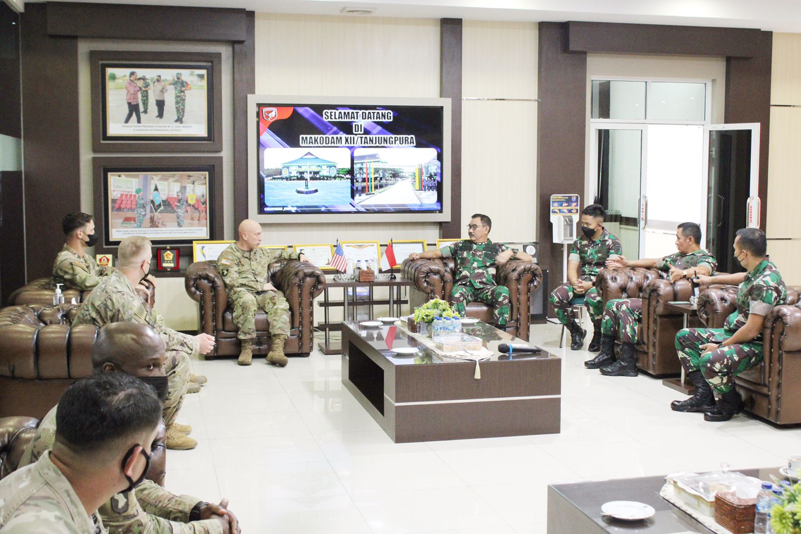 Pangdam XII/Tpr Apresiasi Delegasi Tim SFAB