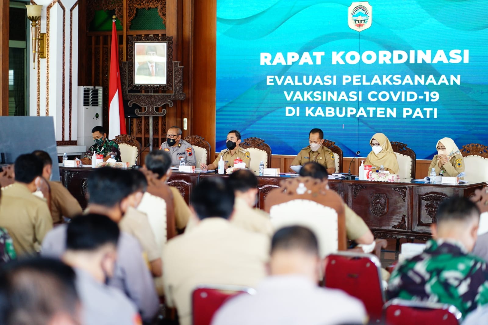 Maksimalkan Capaian Vaksinasi di Penyaluran Bansos
