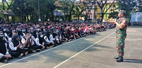 Cegah Kenakalan Remaja, Babinsa Koramil 02 Curug Lakukan Pembinaan