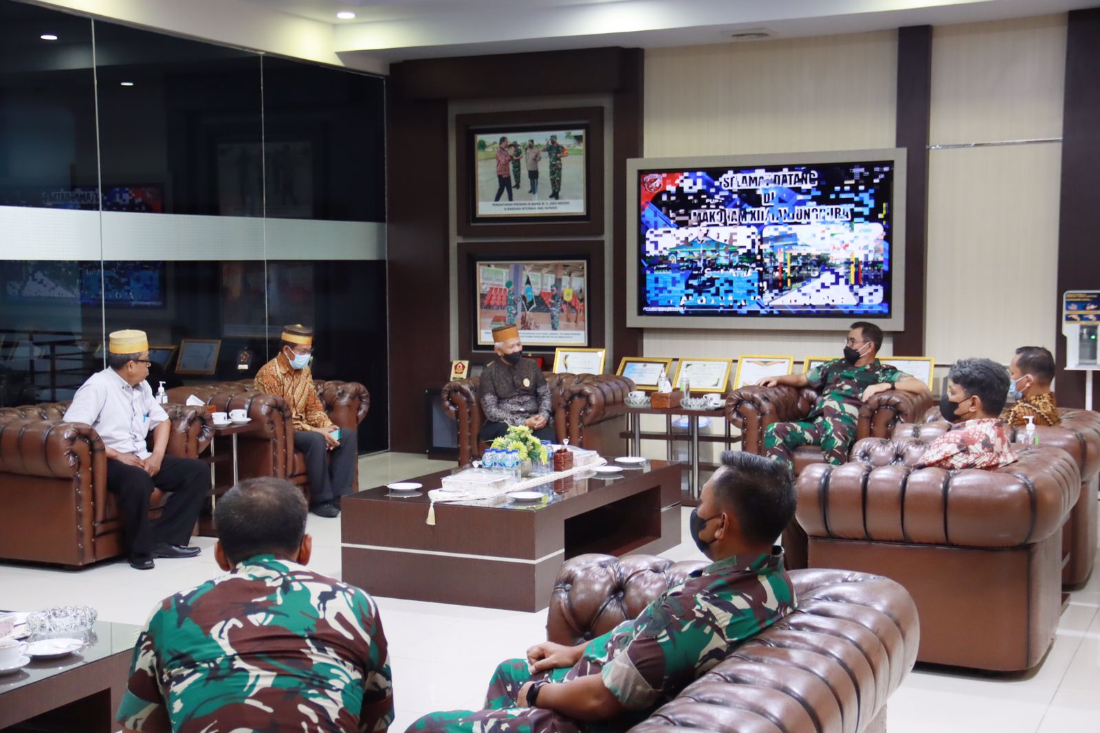 Pangdam XII/Tpr Audiensi Bersama BPW-KKSS Kalbar