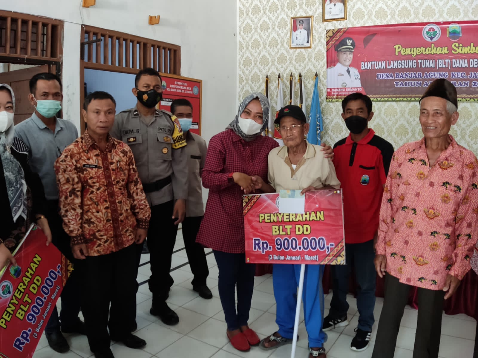 Pemdes Banjaragung dan Margorejo Mulai Salurkan BLT DD Ta-2022