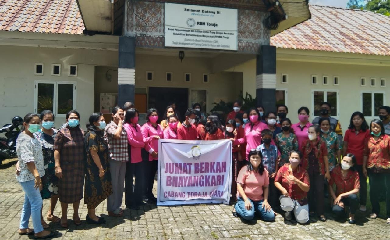 Bhayangkari Ranting Polsek Sanggalang, Kunjungi RBM ini yang Dilakukan