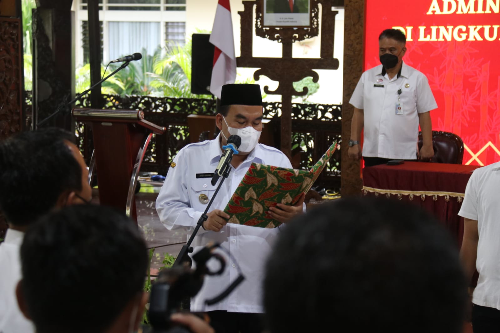 76 Pejabat Jajaran Pemerintah Blora Dilantik Bupati H. Arief Rohman, S.IP, M.Si.