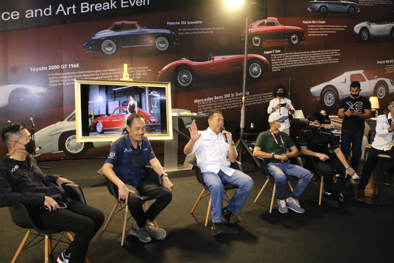 Bambang Soesatyo Tantang Tuksedo Studio Bali Produksi Mobil Listrik Hand Made