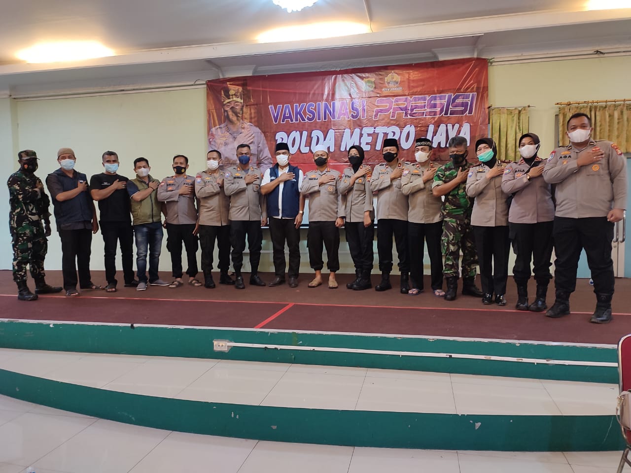 Polda Metro Jaya Gelar Akselerasi Percepatan Vaksinasi