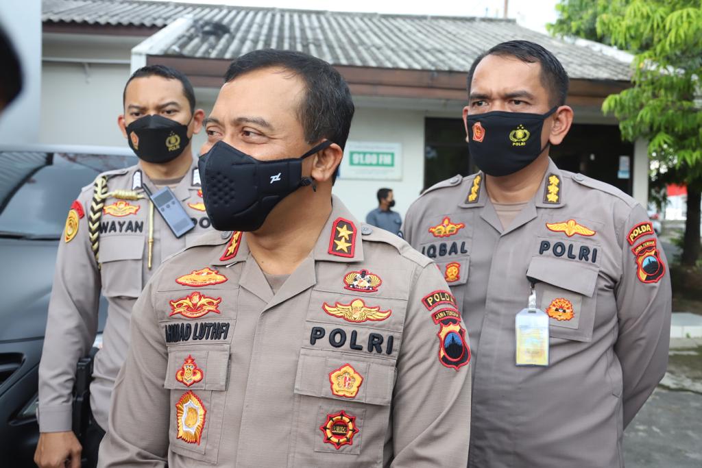 Secara Persuasif dan Humanis !!! Kapolda Jateng Pengamanan Unjuk Rasa 11 April 2022