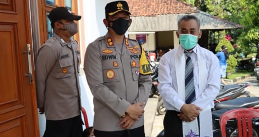 Kapolres Majalengka: Pastikan Disejumlah Gereja Perayaan Hari Wafat Isa Al-Masih Berjalan Aman