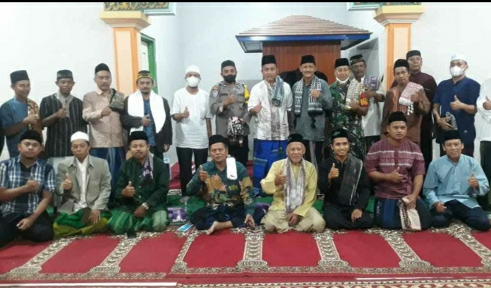 Bersama Muspika, Babinsa Tenggarong Ikuti Safari Ramadhan Di Wilayah binaannya