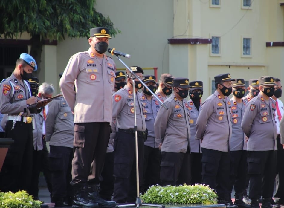 Pencapaian Vaksinasi, Kapolres Pekalongan Ucapkan Terima kasih ke Jajaran